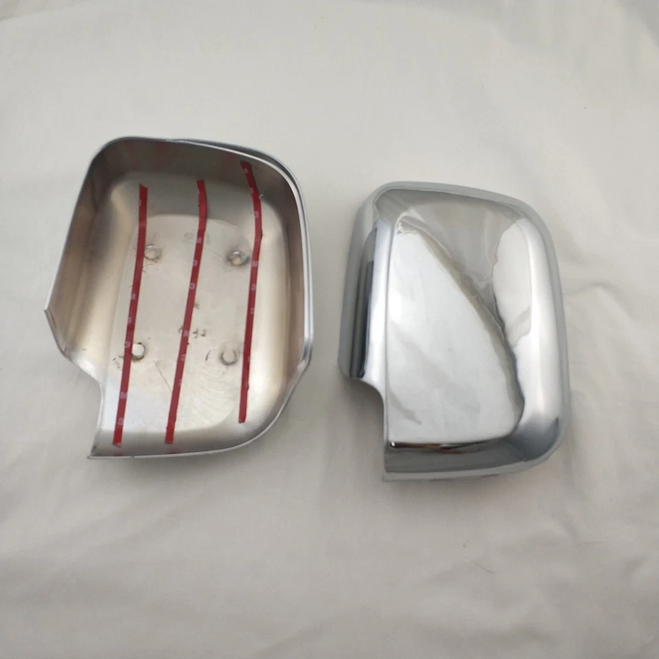 ABS Side Rearview Mirror Cover Trim Chrome For 1996-2002 Toyota 4Runner 2PCS - Image 3 of 3