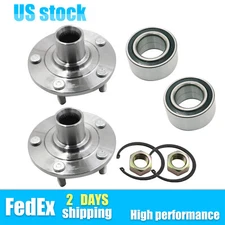 2 Pcs Front Wheel Hub & Bearing Assembly Fits Jeep Compass Dodge Caliber