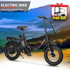 New Folding Electric Bike 750W 30MPH Electric Bicycle Commuter Ebike for Adults