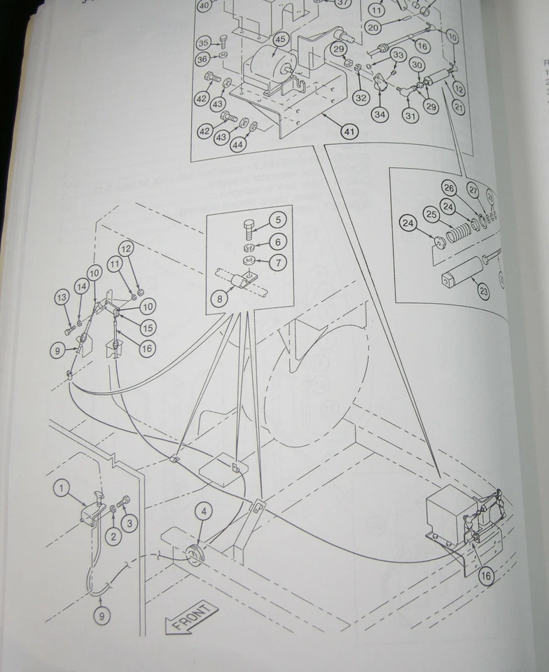 CASE 9060 Hydraulic Excavator Tractor Parts Manual Book Catalog List 8-90110 OEM - Image 4 of 4