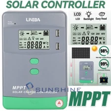 30A MPPT Solar Charge Controller 12V/24V Input Max PV 780W LCD Display Regulator