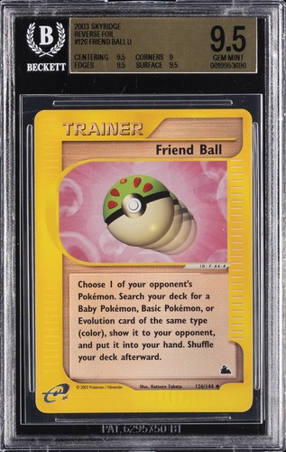 Friend Ball graded BGS 9.5 for sale on eBay