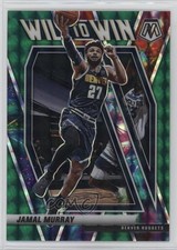 2020-21 Panini Mosaic Will to Win Green Mosaic Prizm Jamal Murray #7 0it8