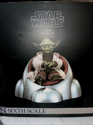 Sideshow Collectibles Jedi Master Prequel Star Wars 1:6 scale Yoda Exclusive