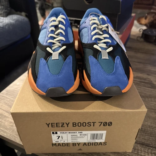 Taglia 7.5 Adidas Yeezy Boost 700 Blu Brillante GZ0541 Uomo