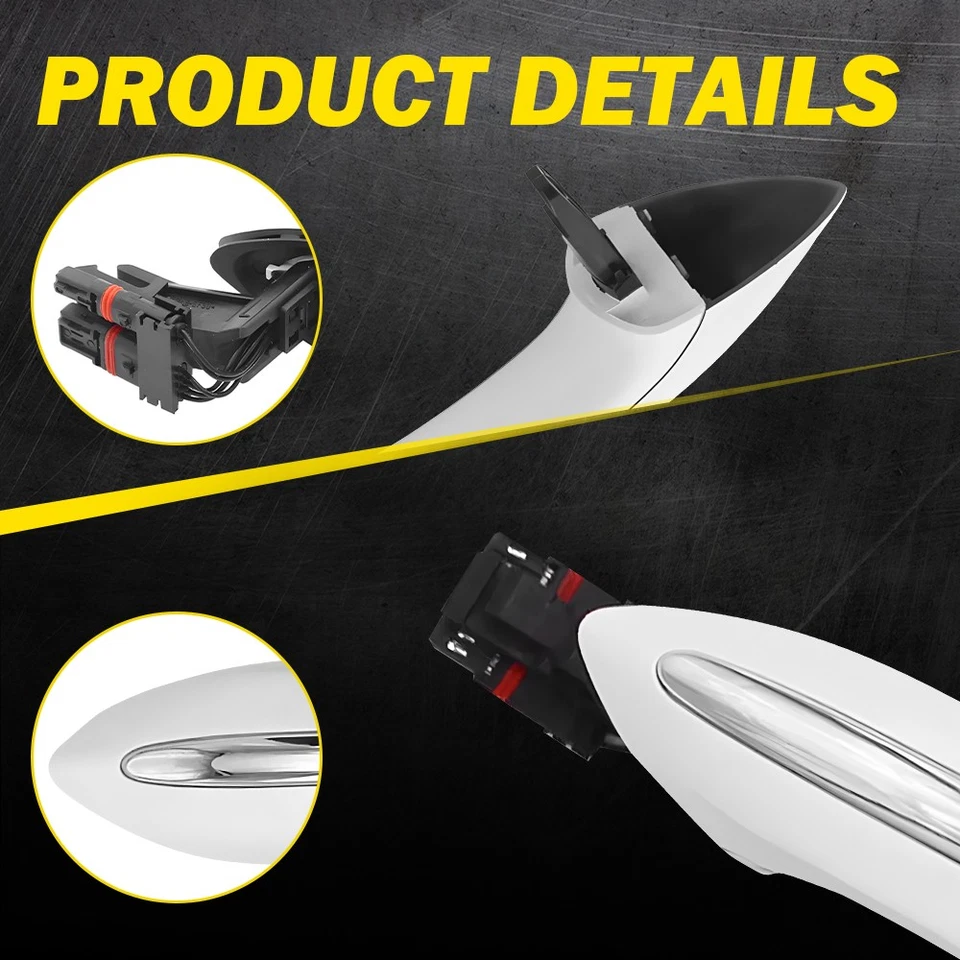 Manija de puerta exterior exterior delantera derecha para 740Li BMW 650i 550i 535i 528i 520i Foto 4 de 4