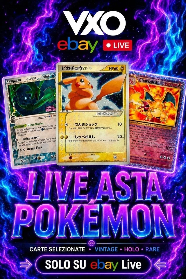 ASTE POKEMON 💎 PARTENZA 0,01€
