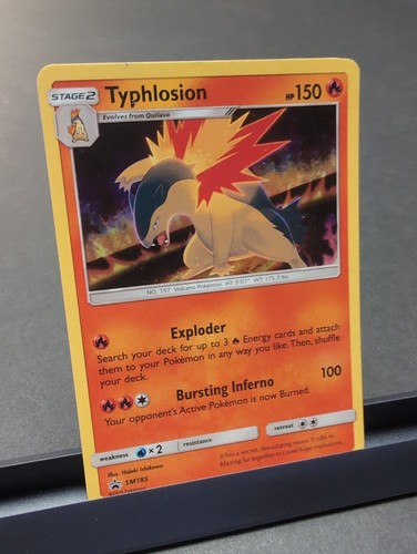 (LP) Typhlosion SM185 - Holo Sun & Moon Black Star Promo