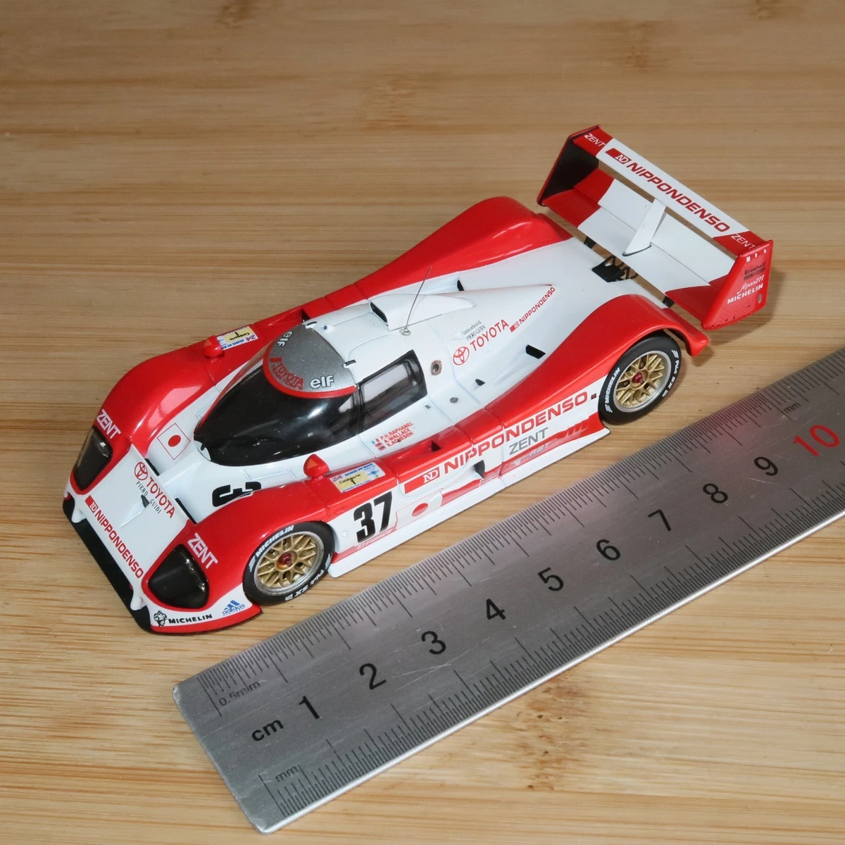 TOYOTA TS 010, 8 8th Le Mans 1992 J.Lammers-T.Fabi-A.Wallace, blue
