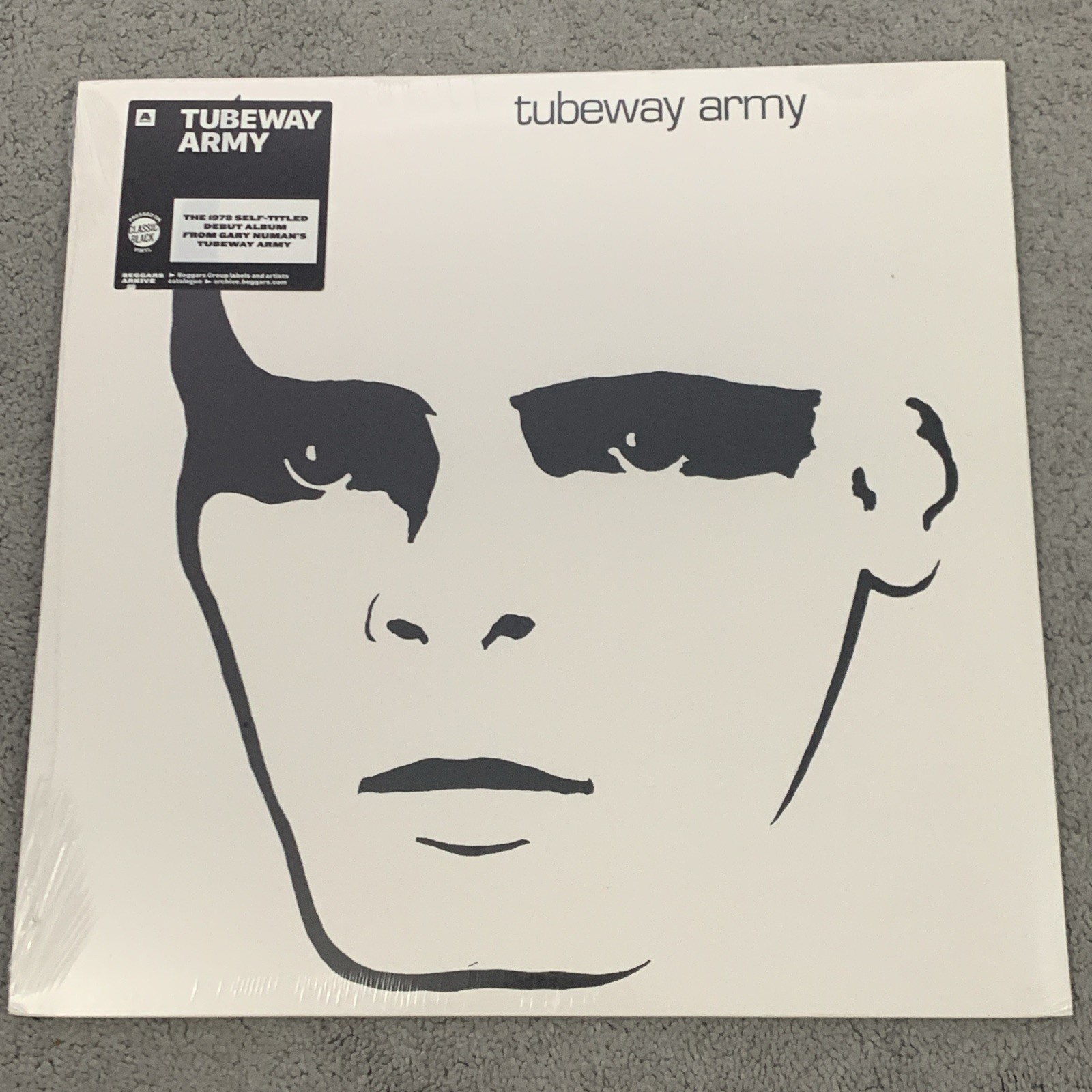 TUBEWAY ARMY LP Tubeway Army BLACK Vinyl Album GARY NUMAN New and SEALED