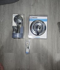 Genuine Moen Cartrige 1222, Posi-Temp Shower Trim Kit 181119 Showerhead 218HO