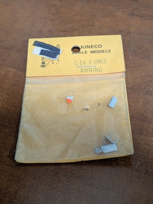Juneco/Keystone Loco Works - HO Scale - #C-14 - F-Unit Awning - NOS