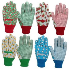 Kids Gardening and Garden Gloves for Toddler,Children's Medium 4 Pairs Per Pack