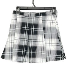 Plaid Schoolgirl Mini Skirt Sz 5 Junior Pleated Preppy Academia 90's Grunge