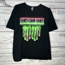 Dance Gavin Dance 2023 Knuckles Tour Band Graphic T-Shirt Merch Black Men s XL