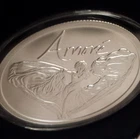 2020 Amore 2 oz. Silver Shield BU in a box w/ capsule, SSG COA #261