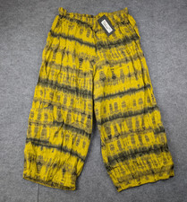 Bryn Walker Casbah Pants Womens XL Linen Boho Lagenlook Art To Wear Boho Oriole