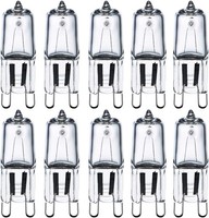 G9 Halogenlampe 230V 28W 2800K Dimmbar Warmweiss Stiftsockel Leuchtmittel 10Er