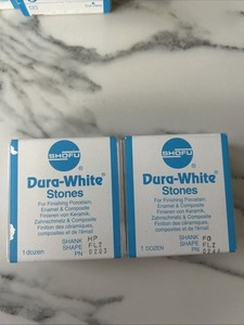 SHOFU DURA WHITE STONES HP/FL2 And FG/FL2