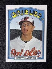 2013 Topps Archives #27 Manny Machado Baltimore Orioles Card Rookie RC. rookie card picture