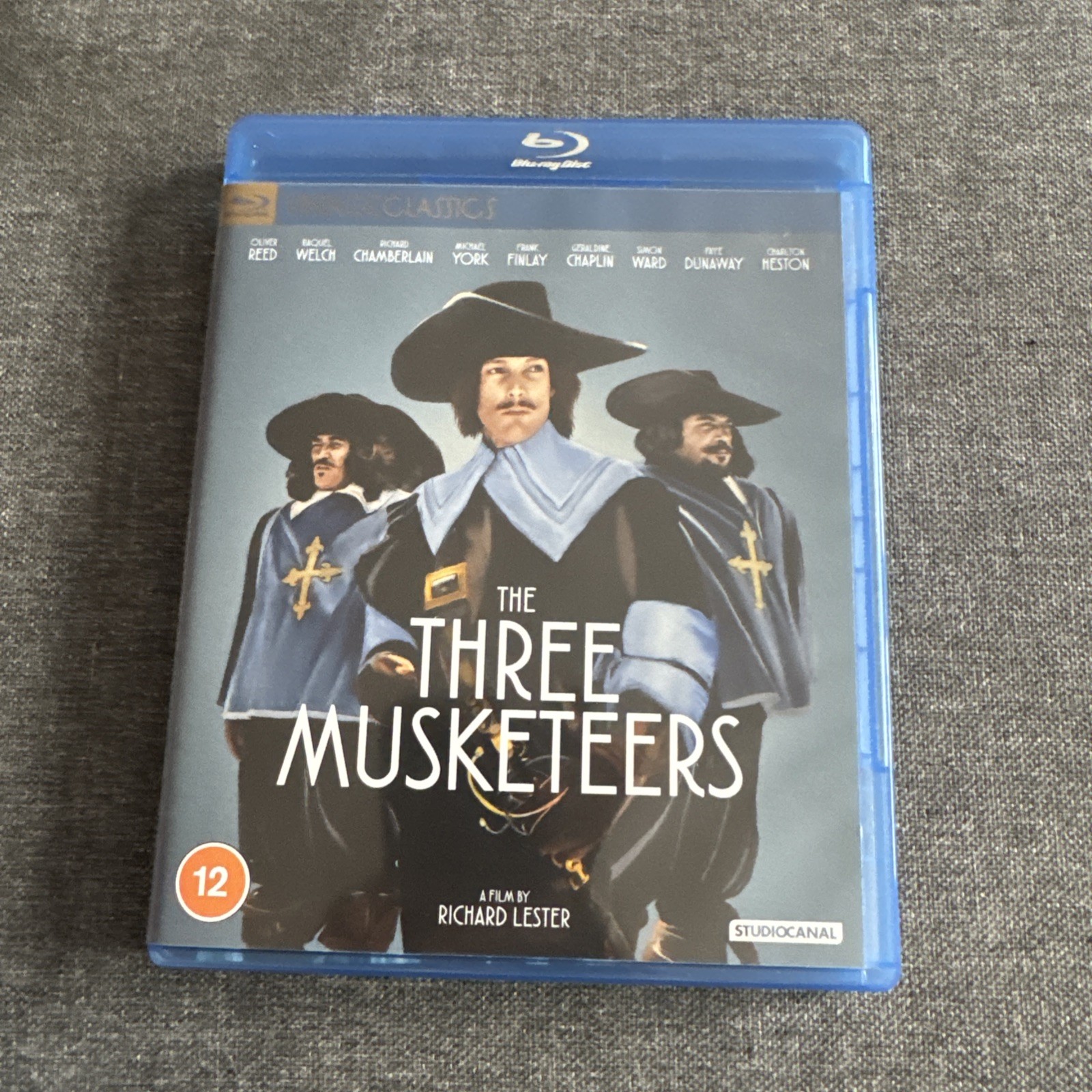 The Three Musketeers (1973) VGC BLU RAY