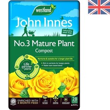 Eco-Friendly 30L Loam Compost by John Innes: Perfect for Containers & Baskets 0.53 per litre