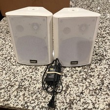 PYLE OUTDOOR WATERPROOF SPEAKERS 2 Bluetooth PDWR51BTWT 20W 20W Sounds Great