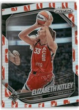 Prizm 2025 Panini Prizm WNBA #41 Elizabeth Kitley WNBA Logo Prizms