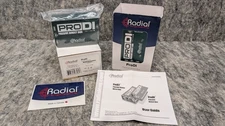Radial Engineering ProDI Passive Instrument Direct Box Bass/Guitar/Synth Pro DI