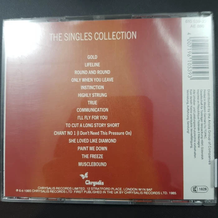 SPANDAU BALLET The Singles Collection WGER SONO VG+/EX(CD) - Bild 4 von 4