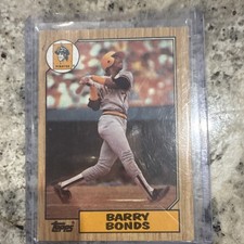 Topps 1987 Topps Barry Bonds #320 Pittsburgh Pirates Base Set Baseball Card