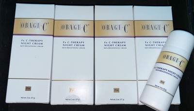 (x4) Obagi-C Fx C-Therapy Skin Brightening  Night Cream | 2 oz