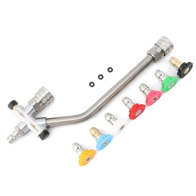 #ad Pressure Washer Nozzle Tips 7Colors1 4quot; Quick ConnectPressure Washer Double... $24.22