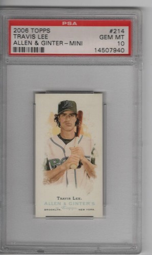 2006 Topps Allen & Ginter Travis Lee #214 card