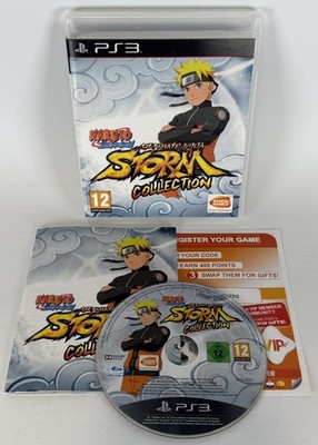 NARUTO ULTIMATE NINJA STORM COLLECTION - SONY PS3 - COMPLETE *TESTED & WORKING*
