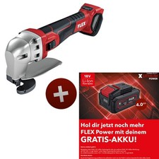 Flex Akku Blechschere 18V SHE 16 18.0-EC ohne...