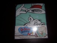 Dr. Seuss Nursery Fitted Crib Sheet 100 Cotton NEW
