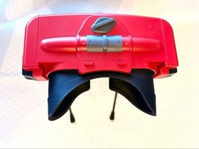 Nintendo Virtual Boy VB Console VUE-S-RA with Box 3 Games Set Tested