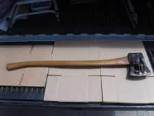 Vintage Chopper 1 Log Splitting Axe Maul Spri...