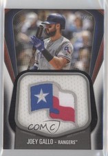 2020 Topps Jersey Sleeve Black 25/149 Joey Gallo #JJSP-JG Jumbo Patch o7m