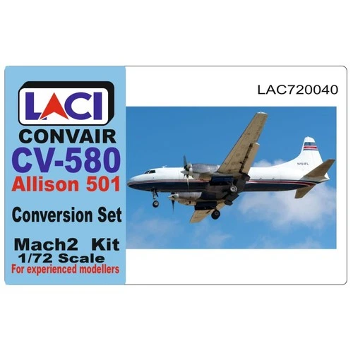 1/72 LAC720040 Convair CV 580 Set for Mach2 model kit
