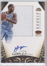 2012-13 Panini Preferred Rookie Silhouettes 58/99 Jordan Hamilton #342 Auto 1u6