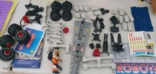 Robotix Lunar Launcher 1996 Building Toy 98010 Learning Curve Box Manual READ