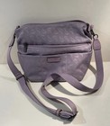 Bolso de hombro color lavanda