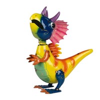 Dekofigur Drache H. 35,5Cm Bunt Aus Metall Formano Garten S25