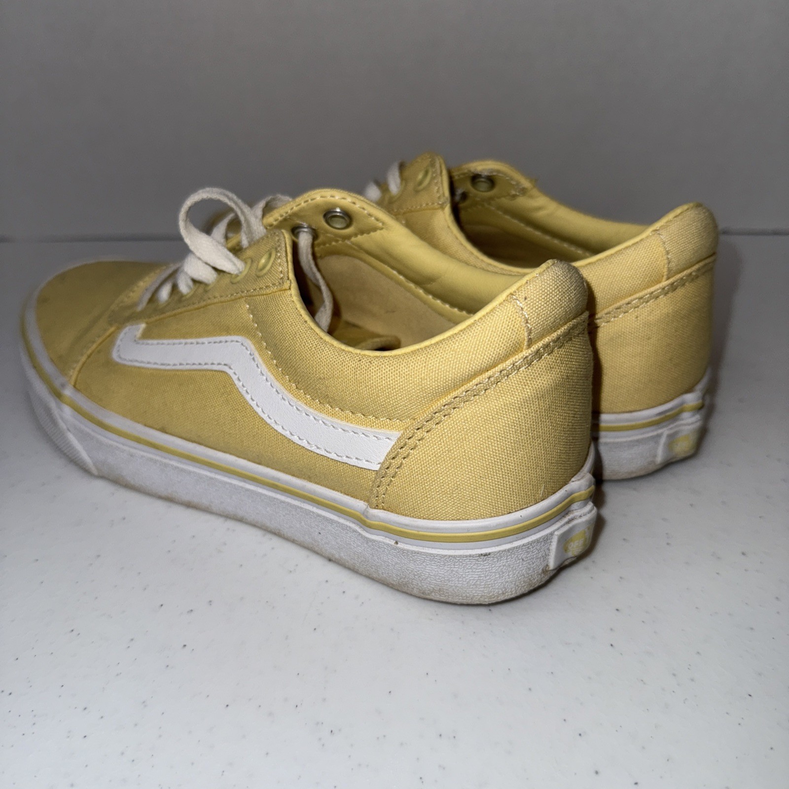 Vans Old Skool Yellow Women’s Size 8 Good Overall Condition 🔥 thumbnail 6