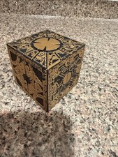 Hellraiser Cube Puzzle Box Lament Functional Pinhead Horror w/ Chains NO STAND