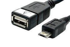OTG Adattatore Micro USB Cavo Dati Compatibile per LG GU230 GU235 GU280