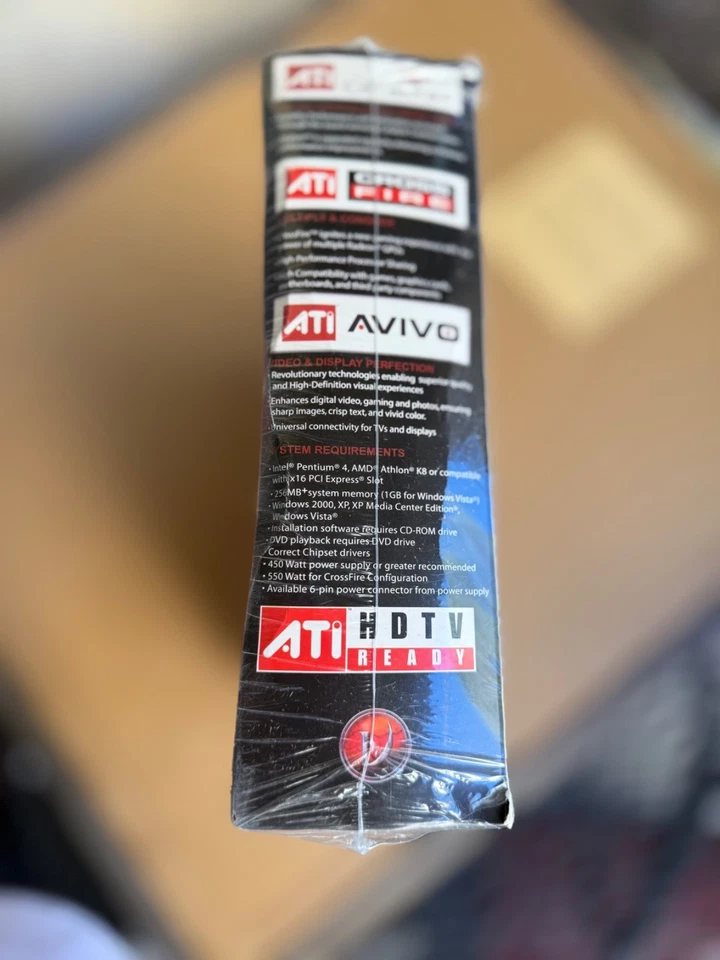 VisionTek ATI Radeon X1950PRO x16 PCIE 256MB GDDR3 XGE Video Card NEW Sealed - Image 3 of 4