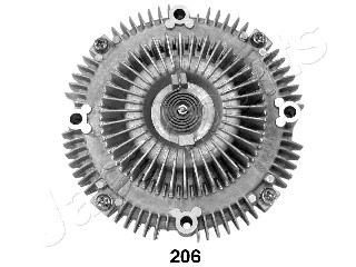 VC-206 VISCO KÜHLER LÜFTER RAD WASSERKÜHLER JAPANPARTS FÜR TOYOTA 4.2L - Bild 2 von 6